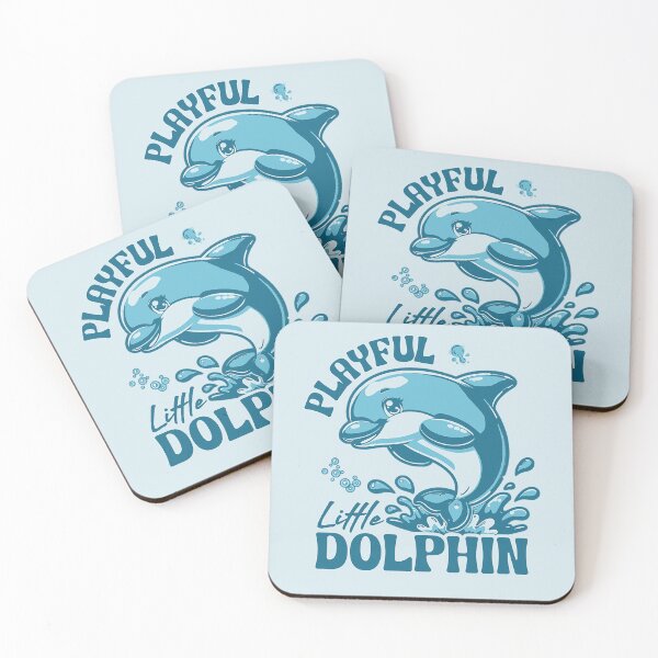 Item preview, Playful Little Dolphin designed and sold by VibetheSeason.