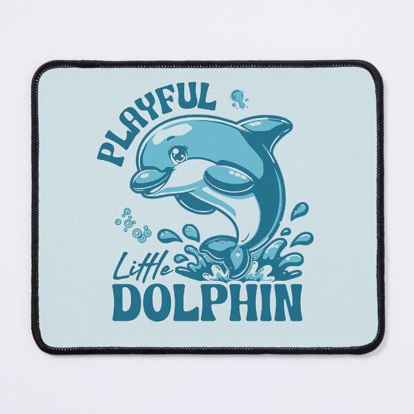 Item preview, Playful Little Dolphin designed and sold by VibetheSeason.