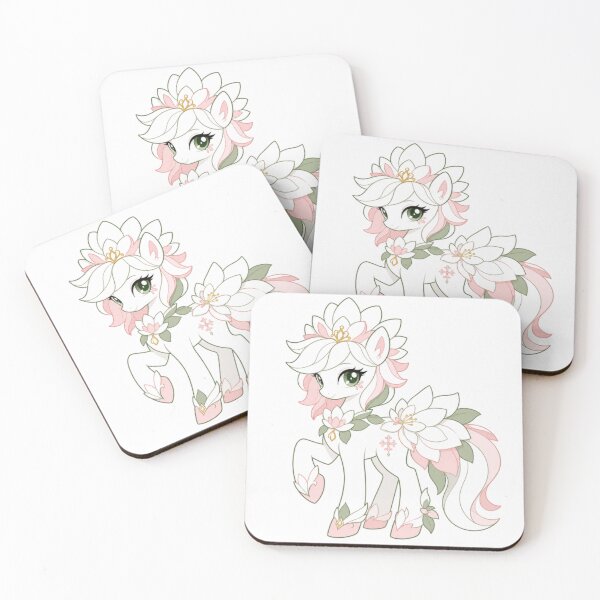 Item preview, Cute cartoon unicorn with flowers designed and sold by gaohao1.