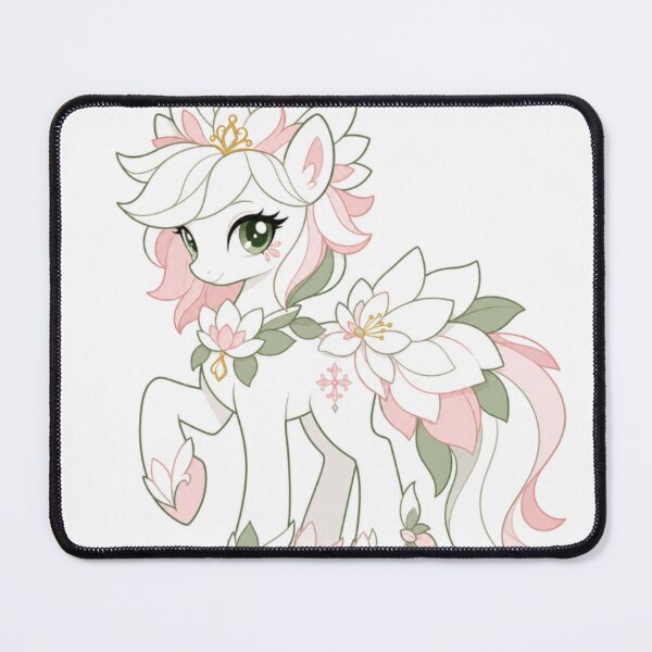 Item preview, Cute cartoon unicorn with flowers designed and sold by gaohao1.