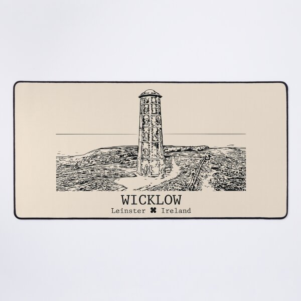 Item preview, Wicklow IRL - Vintage Ink Cityscape designed and sold by Lakeric.