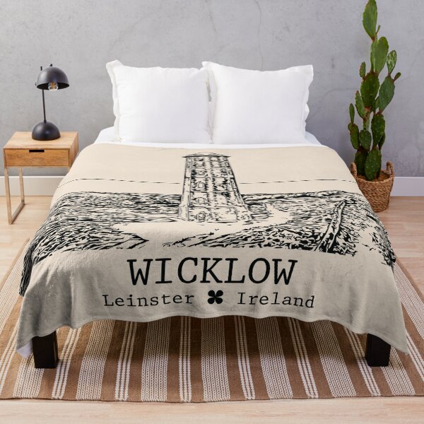 Item preview, Wicklow IRL - Vintage Ink Cityscape designed and sold by Lakeric.