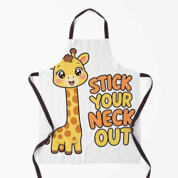 Item preview, Stick Your Neck Out Cute Kawaii Giraffe designed and sold by BoosterShop.