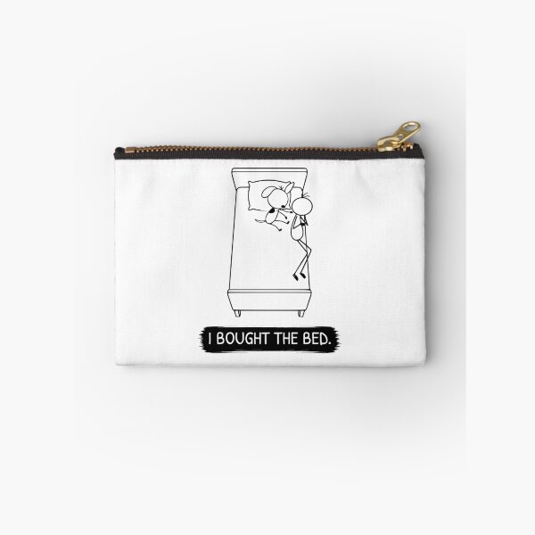 Item preview, Funny Dog Bed Hog T-Shirt | I Bought The Bed | Dog Owner Shirt | Sleeping Dog Gift | Minimalist Pet Lover Tee designed and sold by Pebl-Co.