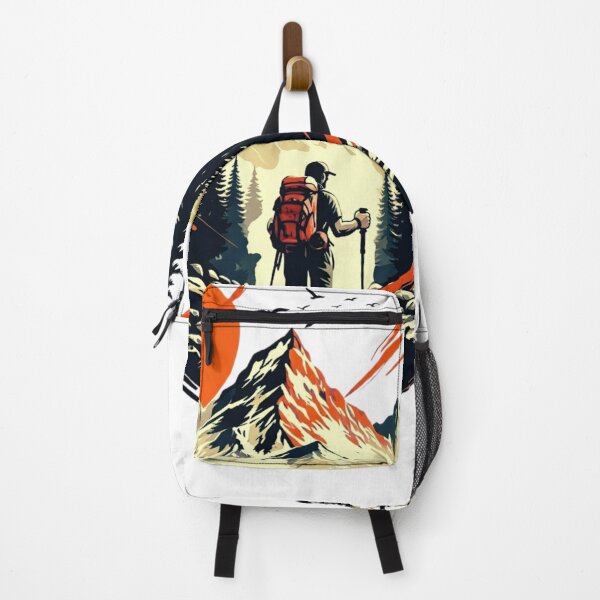 Item preview, Orange Sun Mountain Hike – Adventure Explorer Design designed and sold by GabeMountainArt.