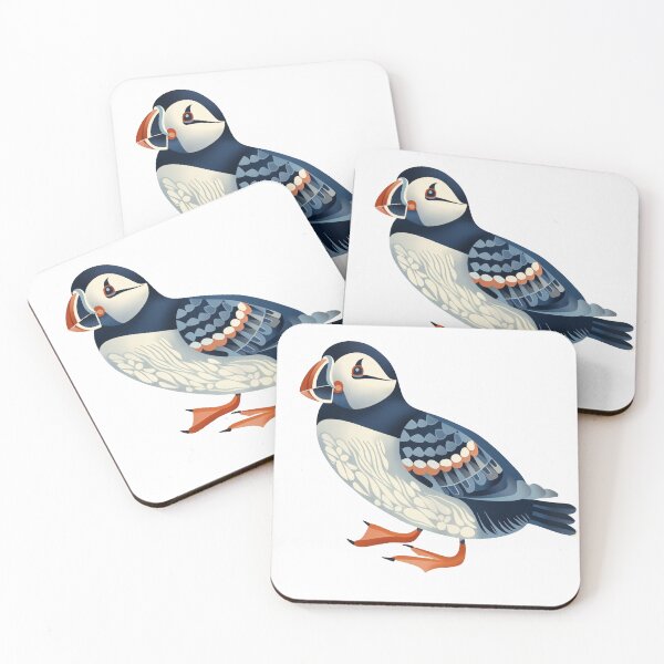 Item preview, Scandinavian Folk Art, Atlantic Puffin designed and sold by xiao xuans.