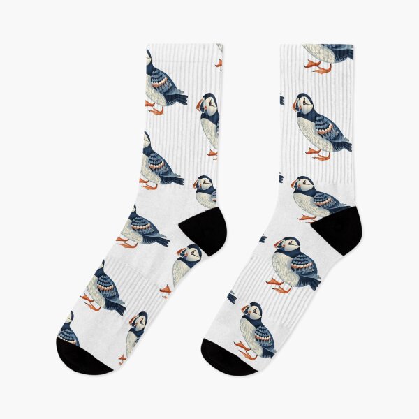 Item preview, Scandinavian Folk Art, Atlantic Puffin designed and sold by xiao xuans.