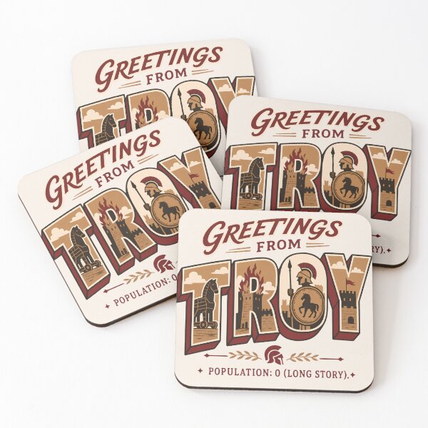 Item preview, Greetings from Troy designed and sold by Caring Hearts.