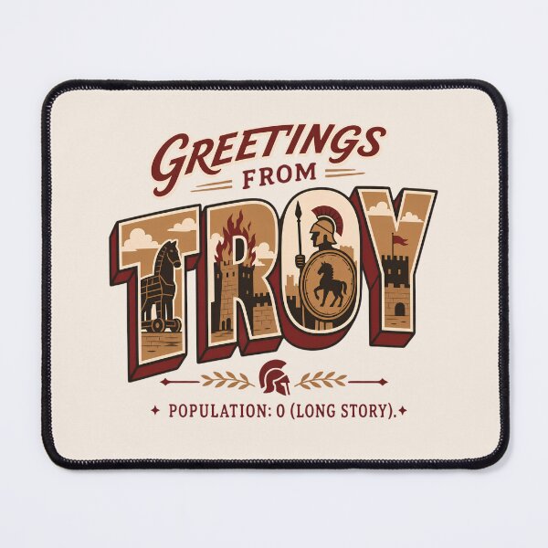 Item preview, Greetings from Troy designed and sold by Caring Hearts.