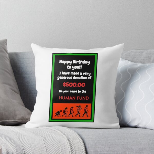Item preview, Funny Human Fund Birthday Card  designed and sold by Halifaxartguy.