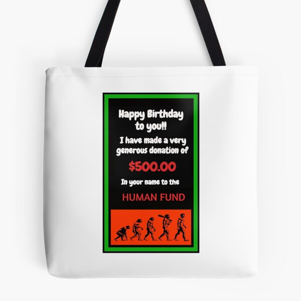 Item preview, Funny Human Fund Birthday Card  designed and sold by Halifaxartguy.