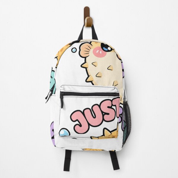 Item preview, Just Keep Puffing Cute Kawaii Puffer Fish designed and sold by BoosterShop.