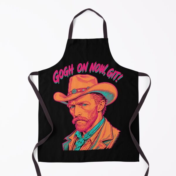 Item preview, Gogh On Now Git Neon Cowboy Artist Pun designed and sold by Victor Shadehorn.