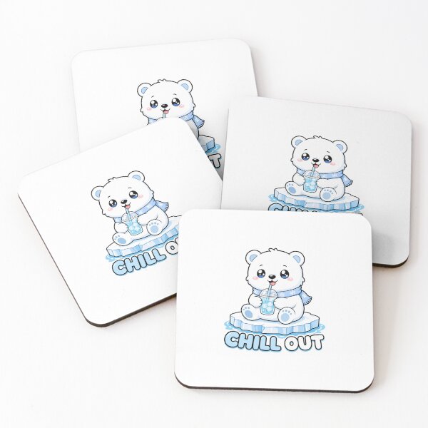 Item preview, Chill Out Sweet Kawaii Ice Bear designed and sold by BoosterShop.