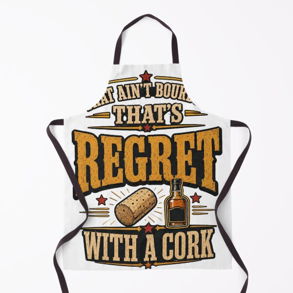 Item preview, That Ain’t Bourbon — That’s Regret With a Cork designed and sold by HenryJames, LLC.