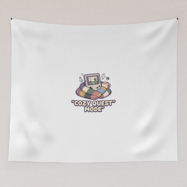 Item preview, Cozy Quest Mode Handheld Gaming designed and sold by GoofyShopp.