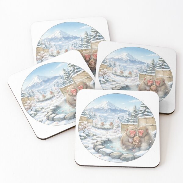 Item preview, Snow Monkey in Hotspring designed and sold by Cocotaka5.