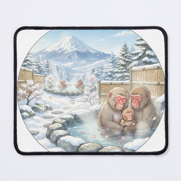 Item preview, Snow Monkey in Hotspring designed and sold by Cocotaka5.