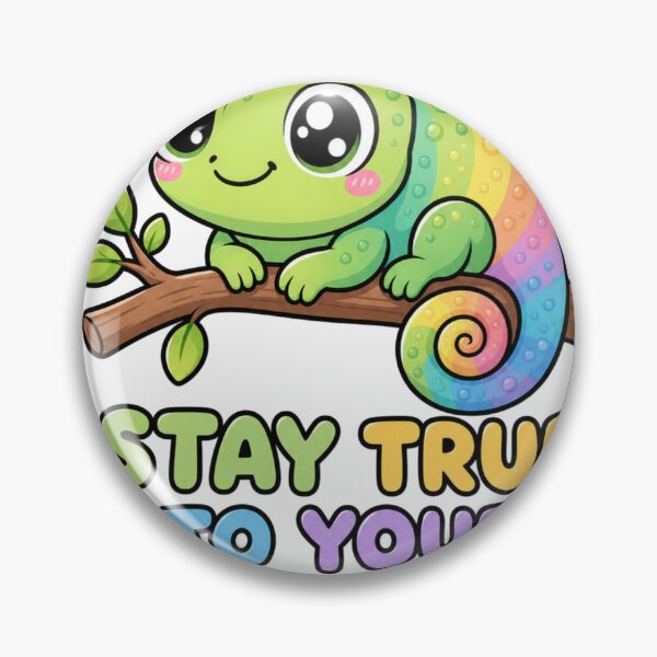 Item preview, Stay True To Your Colors Kawaii Chamaeleon designed and sold by BoosterShop.