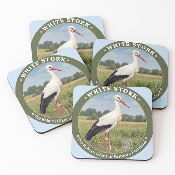 Item preview, WHITE STORK  -- The Reborn Giant of Britain’s Farmland designed and sold by The Digital Compass.