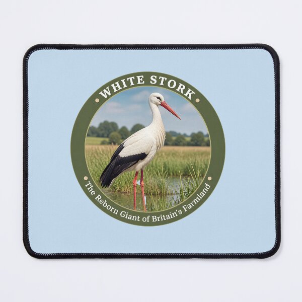 Item preview, WHITE STORK  -- The Reborn Giant of Britain’s Farmland designed and sold by The Digital Compass.