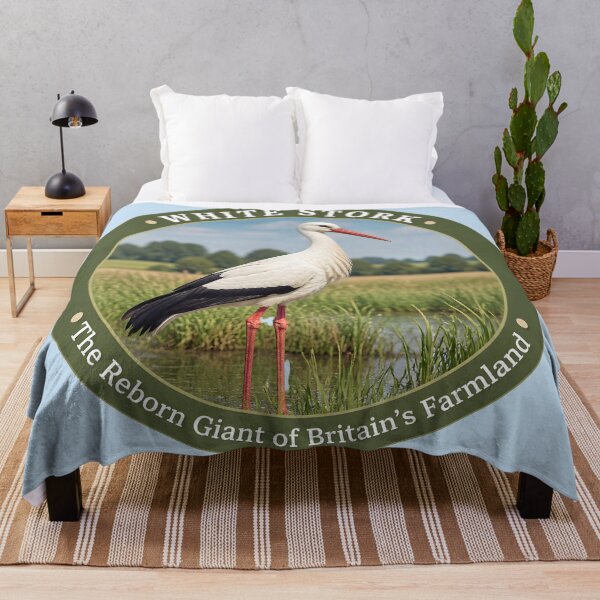 Item preview, WHITE STORK -- The Reborn Giant of Britain’s Farmland designed and sold by The Digital Compass.
