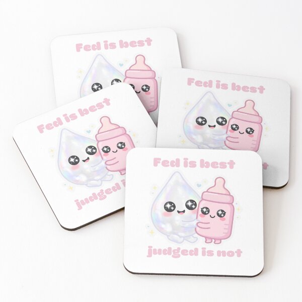 Item preview, Fed Is Best Judged Is Not Lactation Consultant Kawaii Breast Milk IBCLC designed and sold by Neurospicy Trolls.