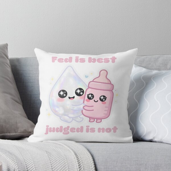 Item preview, Fed Is Best Judged Is Not Lactation Consultant Kawaii Breast Milk IBCLC designed and sold by Neurospicy Trolls.