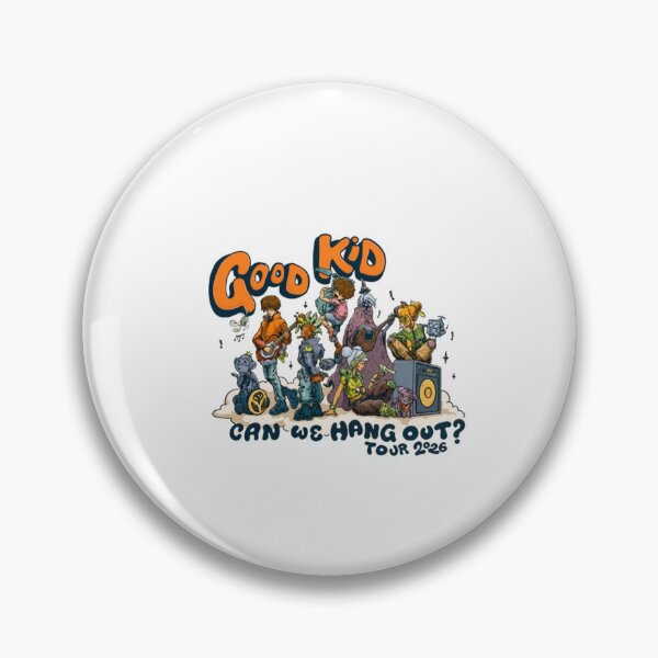 Item preview, Good Kid Can We Hang Out Tour 2026 Vintage Indie Rock Graphic designed and sold by CharlesZachars.
