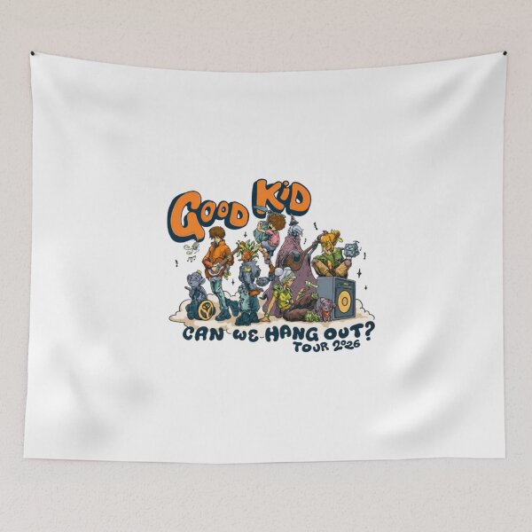 Item preview, Good Kid Can We Hang Out Tour 2026 Vintage Indie Rock Graphic designed and sold by CharlesZachars.