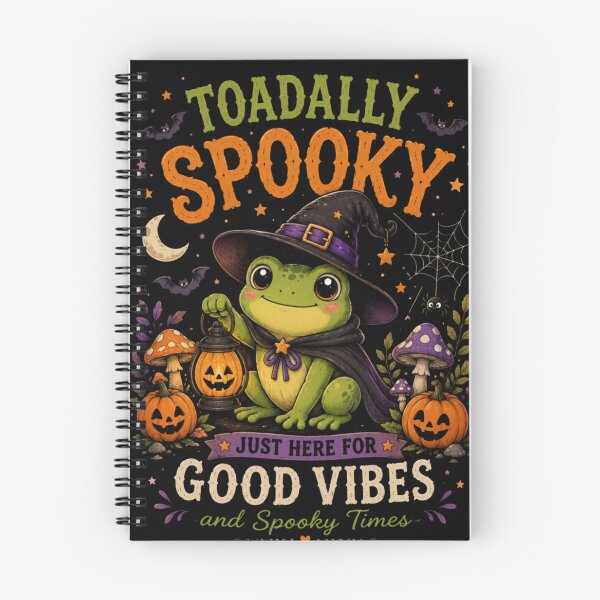 Item preview, Toadally Spooky Frog Halloween designed and sold by M.Store.