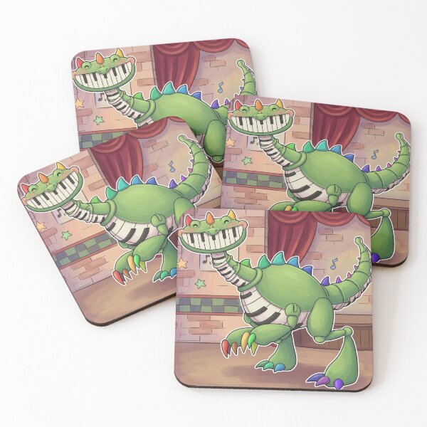 Item preview, Pianosaurus Cartoon Poppy Playtime designed and sold by bluejourney1987.