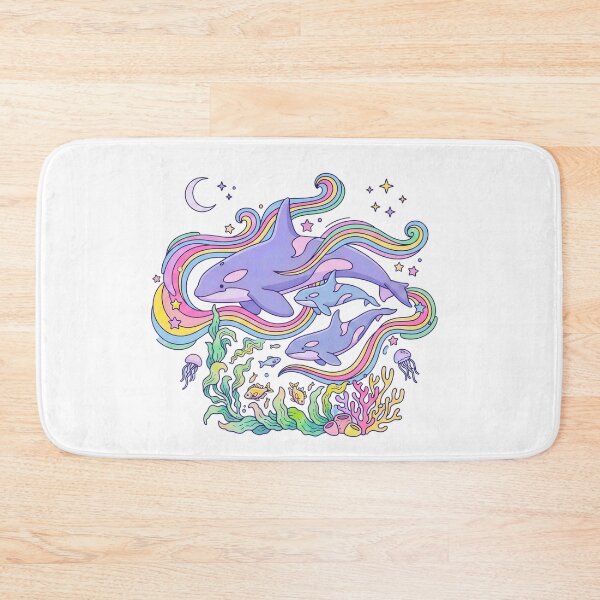 Item preview, Celestial Orca Whales Cosmic Ocean designed and sold by Timegraf.
