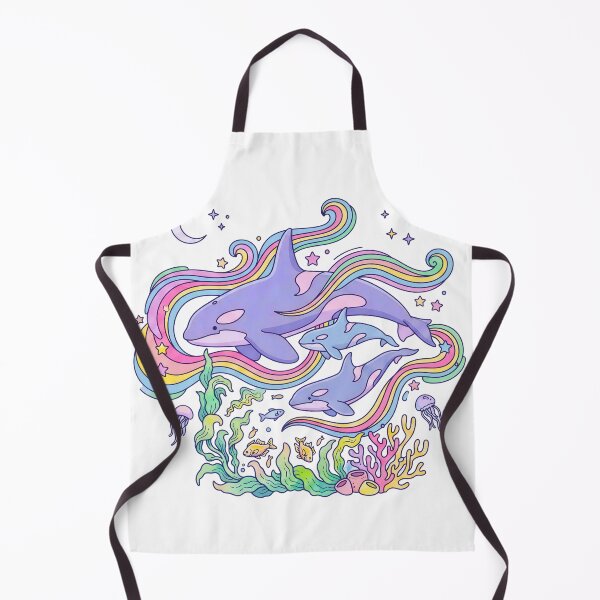 Item preview, Celestial Orca Whales Cosmic Ocean designed and sold by Timegraf.