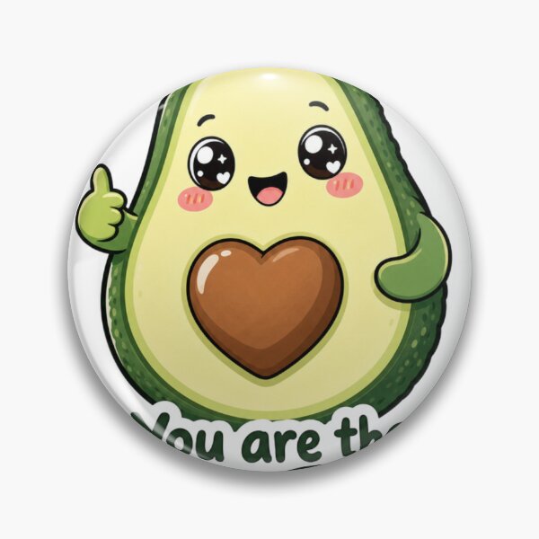 Item preview, You're the Avo-Best Cute Avocado Kawaii designed and sold by BoosterShop.