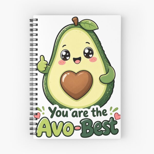Item preview, You're the Avo-Best Cute Avocado Kawaii designed and sold by BoosterShop.