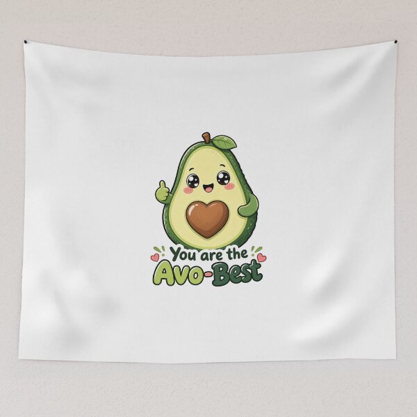 Item preview, You're the Avo-Best Cute Avocado Kawaii designed and sold by BoosterShop.