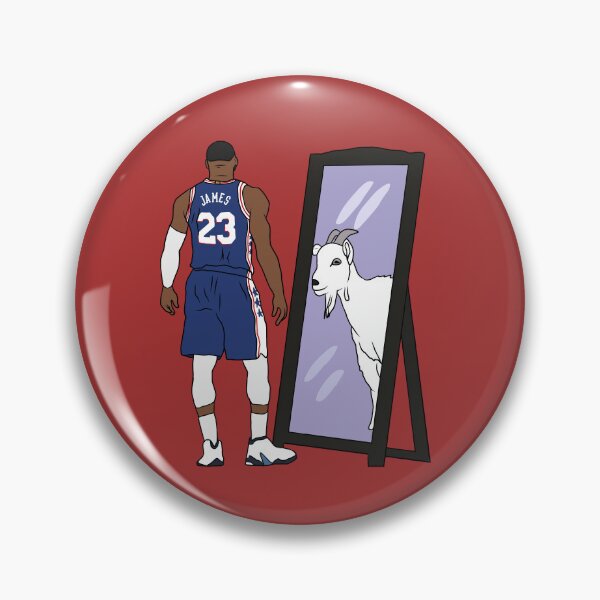Item preview, LeBron James Mirror GOAT Philadelphia designed and sold by RatTrapTees.