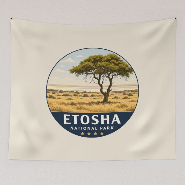 Item preview, Etosha National Park, Namibia | African Wildlife Safari Adventure Design designed and sold by Gideon Emmerich.