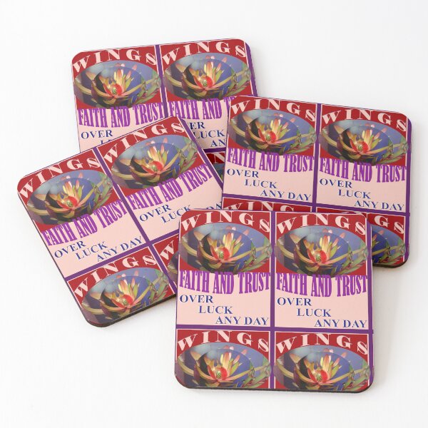 Item preview, "WINGS FAITH AND TRUST OVER LUCK ANYDAY" no.5 designed and sold by VAVibrationArt.