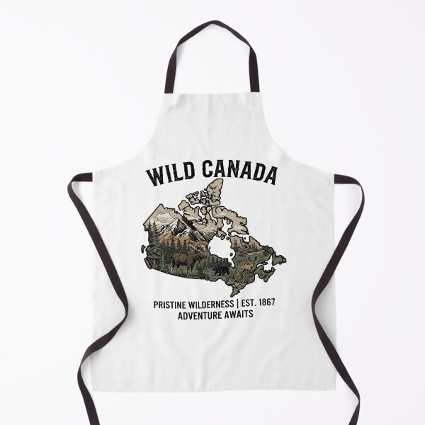 Item preview, Wild Canada – Pristine Wilderness Est. 1867 | Adventure Awaits Nature Design designed and sold by Softbear Atelier.