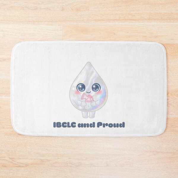 Item preview, IBCLC and Proud Lactation Consultant Kawaii Breast Milk Drop designed and sold by Neurospicy Trolls.