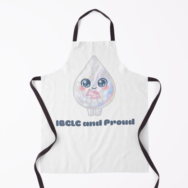 Item preview, IBCLC and Proud Lactation Consultant Kawaii Breast Milk Drop designed and sold by Neurospicy Trolls.