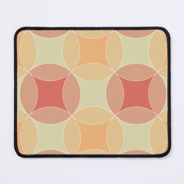 Item preview, Warm Retro Geometric Circle Pattern designed and sold by The Blue Crane Co..
