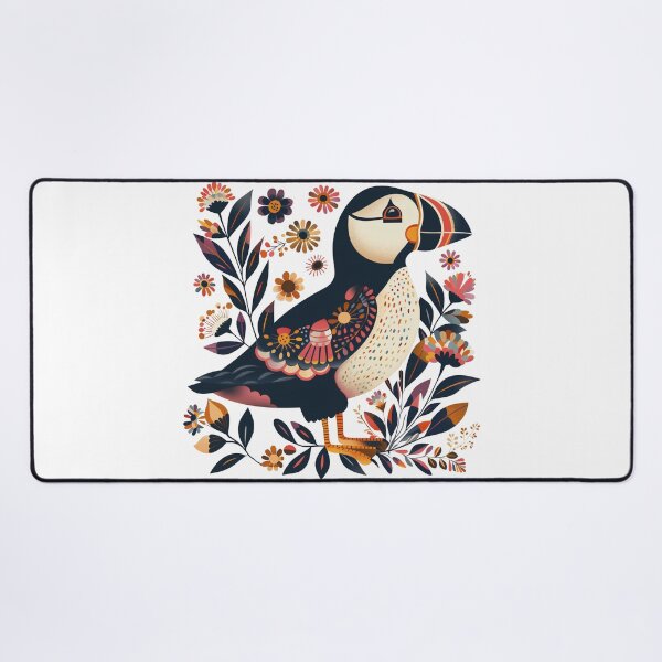 Item preview, Scandinavian Folk Art, Atlantic Puffin designed and sold by xiao xuans.