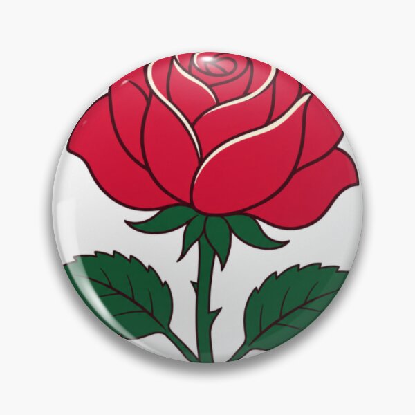 Item preview, Red rose with green leaves on a white background.  designed and sold by gaohao1.