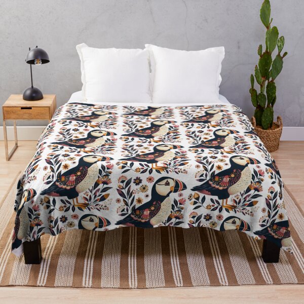 Item preview, Scandinavian Folk Art, Atlantic Puffin designed and sold by xiao xuans.