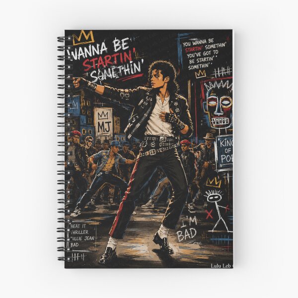Item preview, Michael Jackson - Wanna Be Startin' Somethin' 2  – Premium Cartoon Tribute designed and sold by LuluLeb.