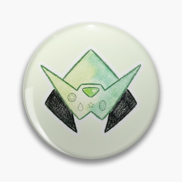 Item preview, Minimalist Watercolor Peridot Visor - Steven Universe Symbol designed and sold by 0Zetgest.