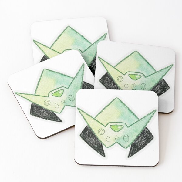 Item preview, Minimalist Watercolor Peridot Visor - Steven Universe Symbol designed and sold by 0Zetgest.